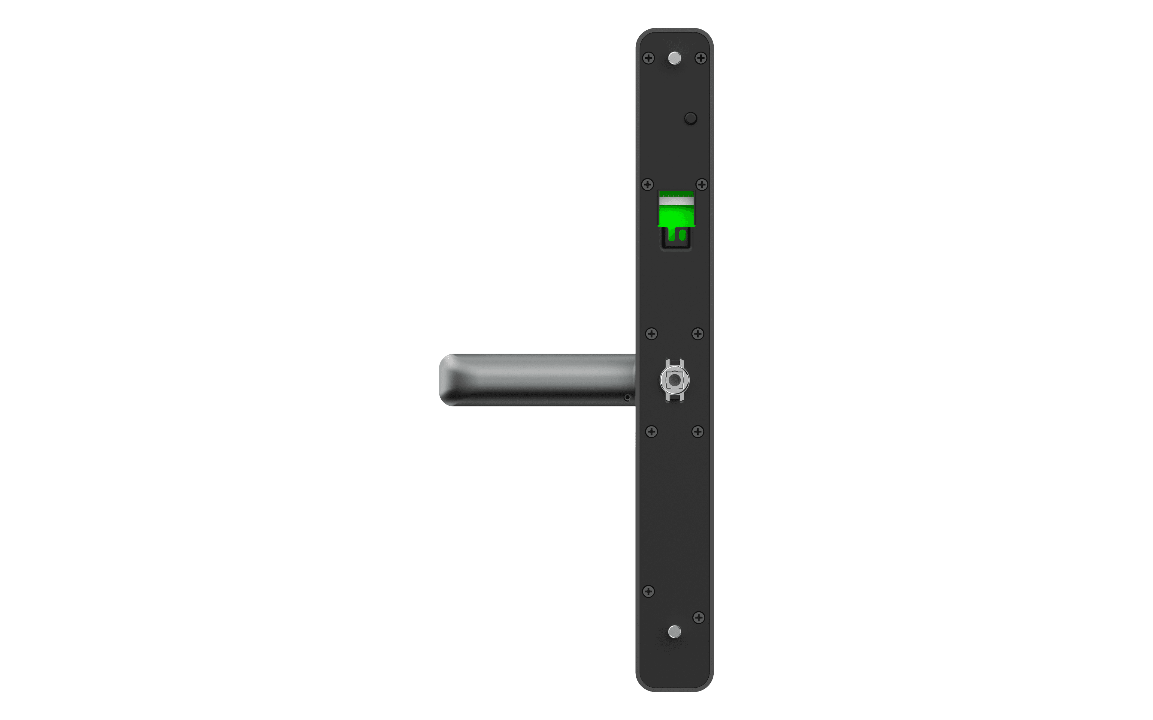 Panel interior con sensor anti-tamper